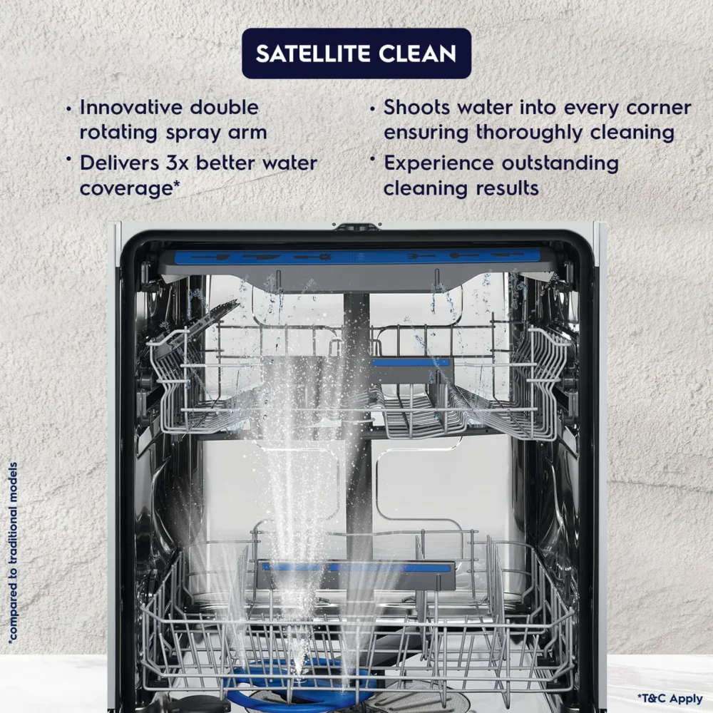 image of Electrolux 60cm UltimateCare 700 Semi-Integrated Dishwasher