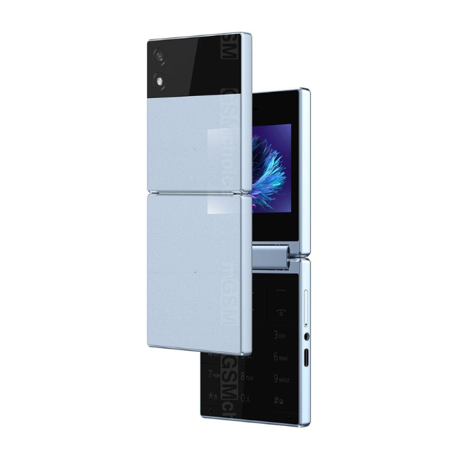 image of itel flip one phone