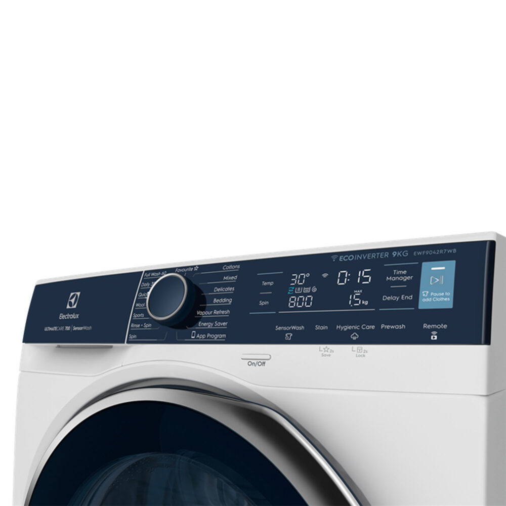 image of Electrolux 9kg PerfectCare 700 Front Load Washing Machine (1400 rpm)