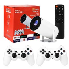 Game Smart Android 11 Projector + Wireless Game Controller Projector