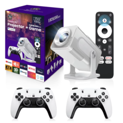 Nexatek HCS350MAX Smart Gaming Projector – 2x Wireless Controllers Included
